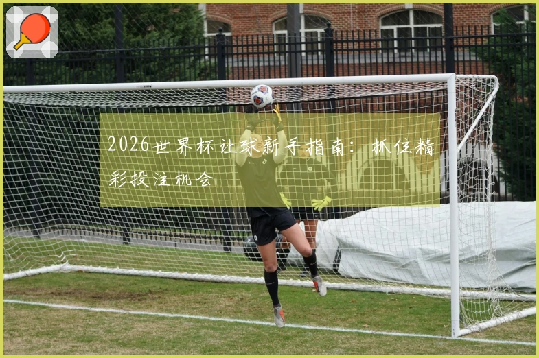 2026世界杯让球新手指南：抓住精彩投注机会